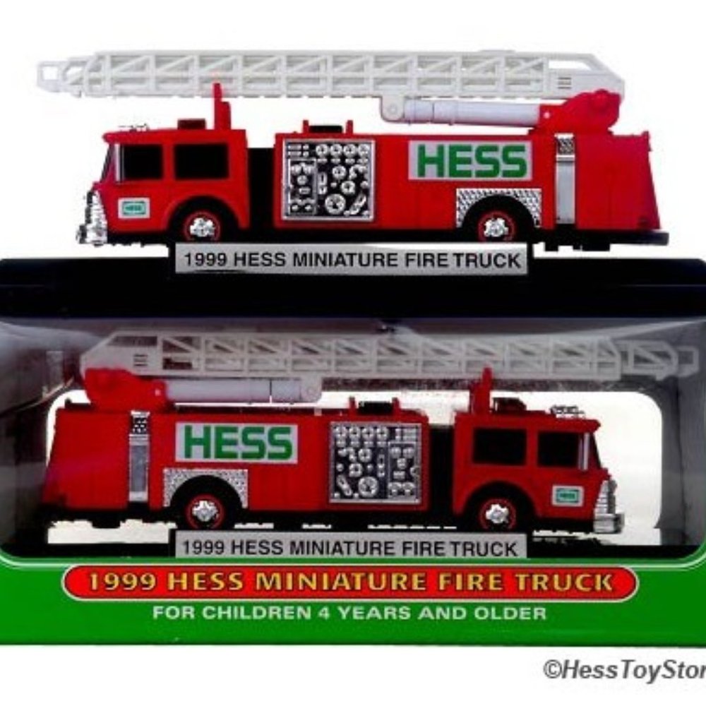 1999 Hess Miniature Fire Truck